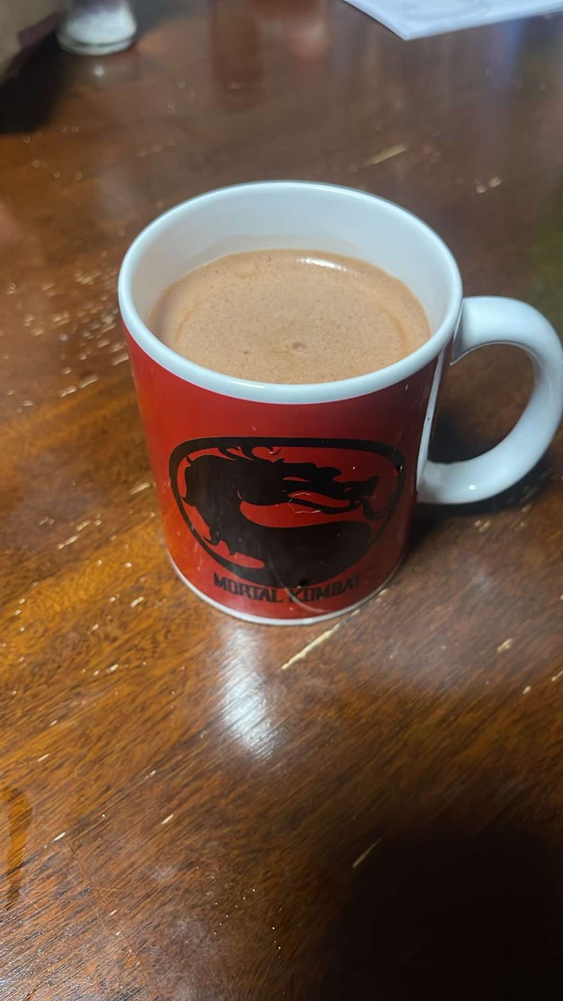 Customer photo review of Dark Chilli Hot Chocolate Flakes