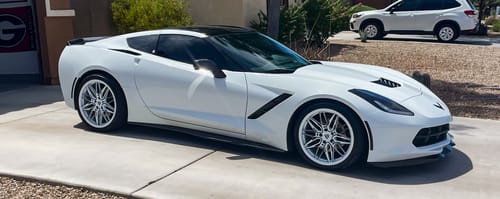 Customer photo review of CUSTOM FORGED 1-PIECE WHEELS: RV-MS808