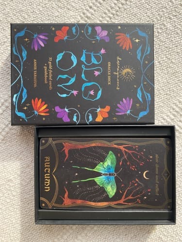 Customer photo review of Bloom Oracle Deck