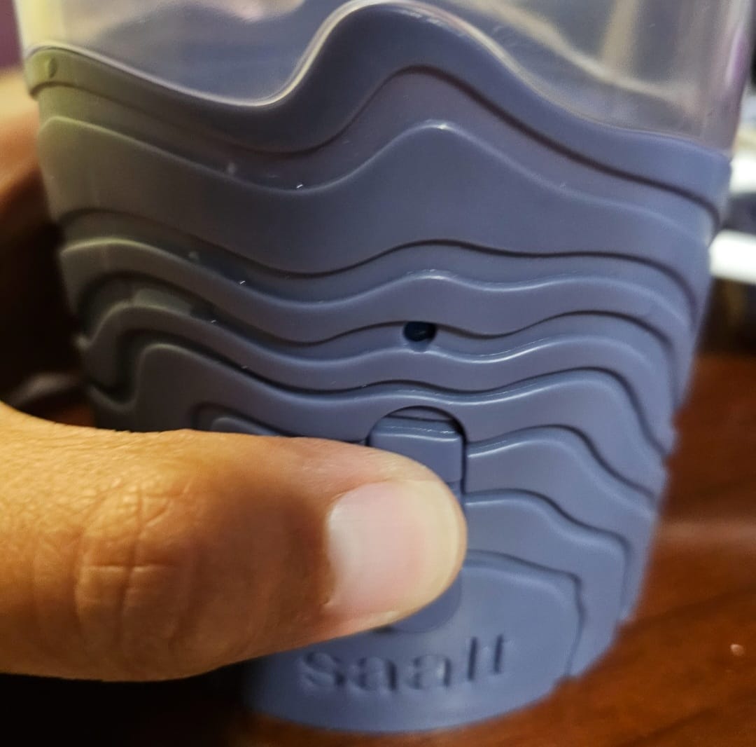 Customer photo review of Saalt Cup + Disc Steamer