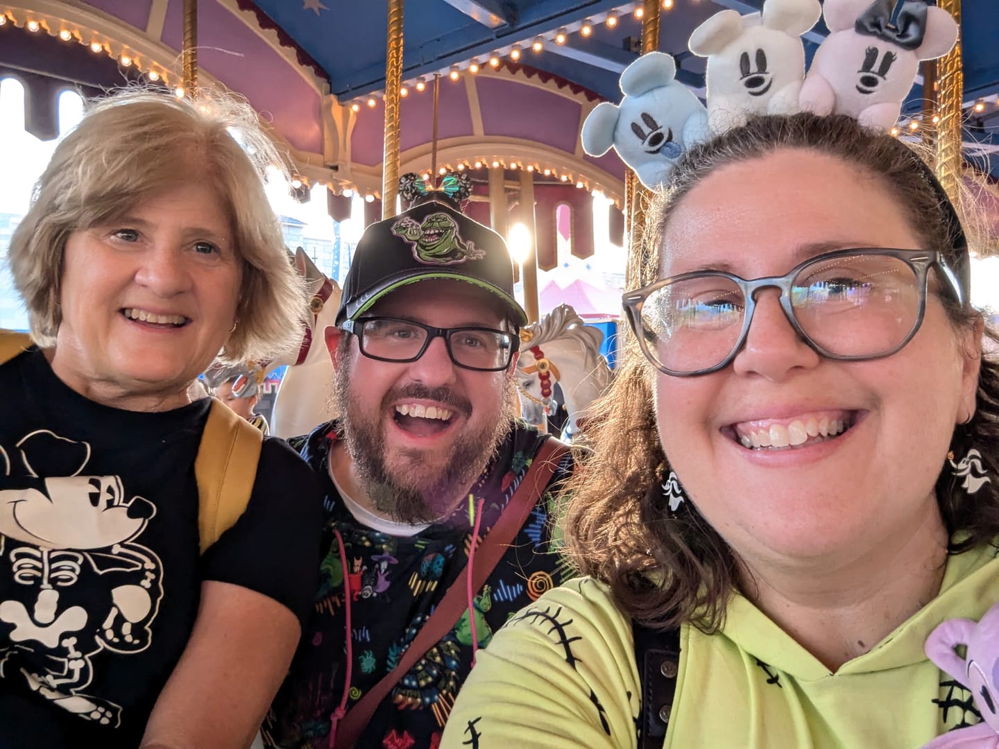 Customer photo review of Disney Tim Burton's Nightmare Before Christmas "Oogie's Turn to Boogie" – Performance Hoodie