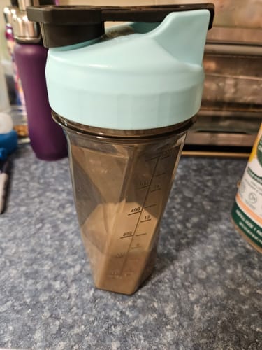 Customer photo review of Whey Protein Isolate with Organic Vanilla