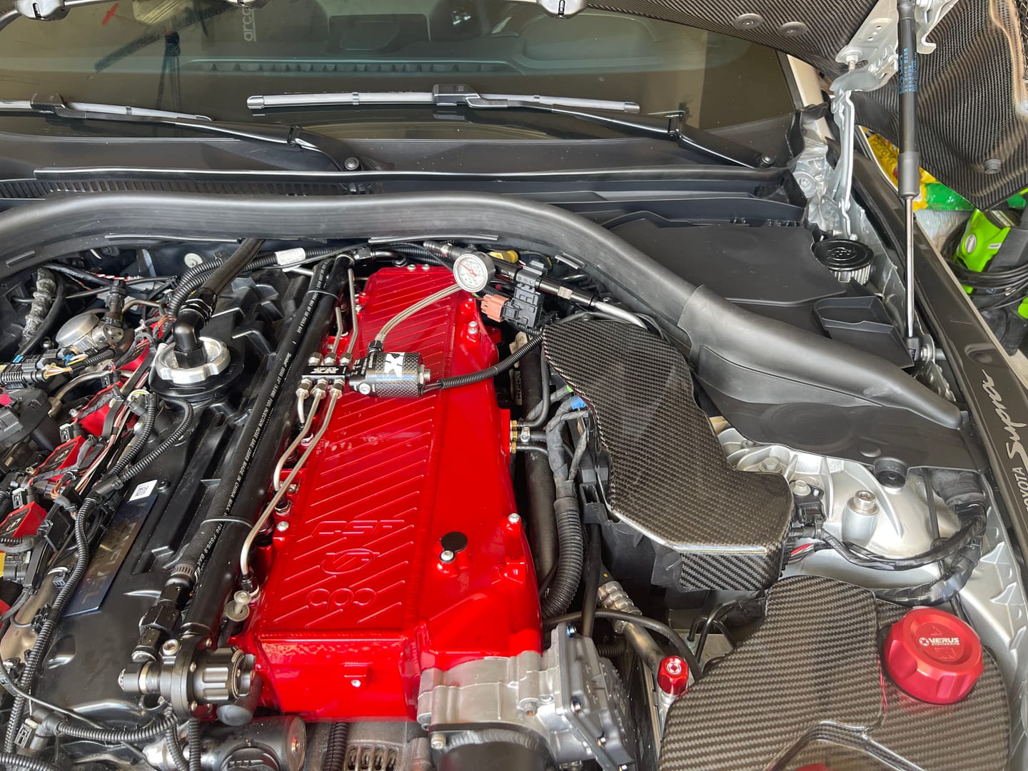 Customer photo review of Motion Raceworks Top Loader Billet Catch Can Kit