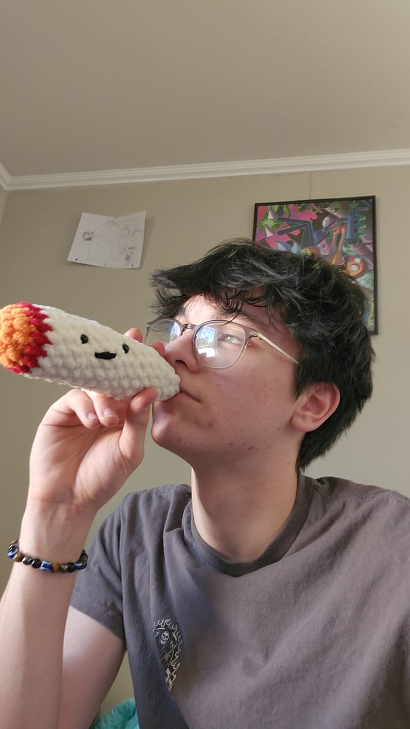 Customer photo review of Happy Crocheted Blizzy and Jay