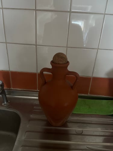 Customer photo review of Amphora, Urn, Pot For Water Purification, Detox, Conditioning And Energising