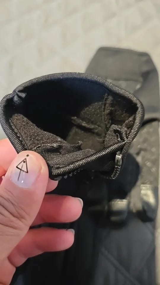 Customer photo review of Ultimate Winter Gloves