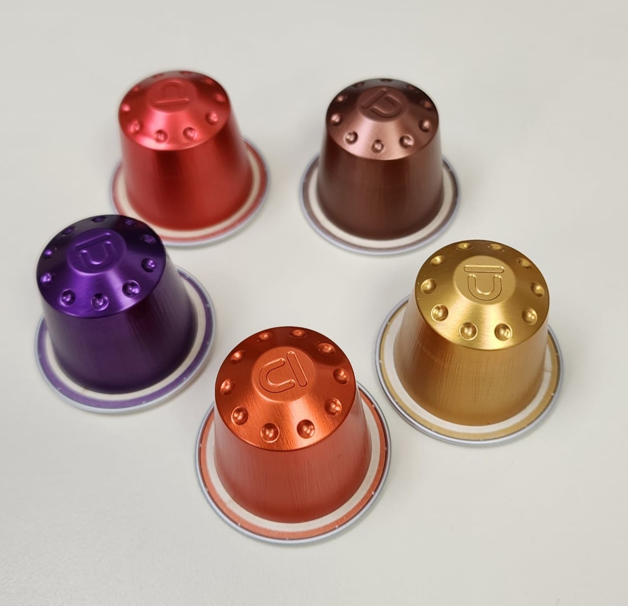 Customer photo review of Pack Occaffe 240 Cápsulas Aluminio Compatibles para Nespresso