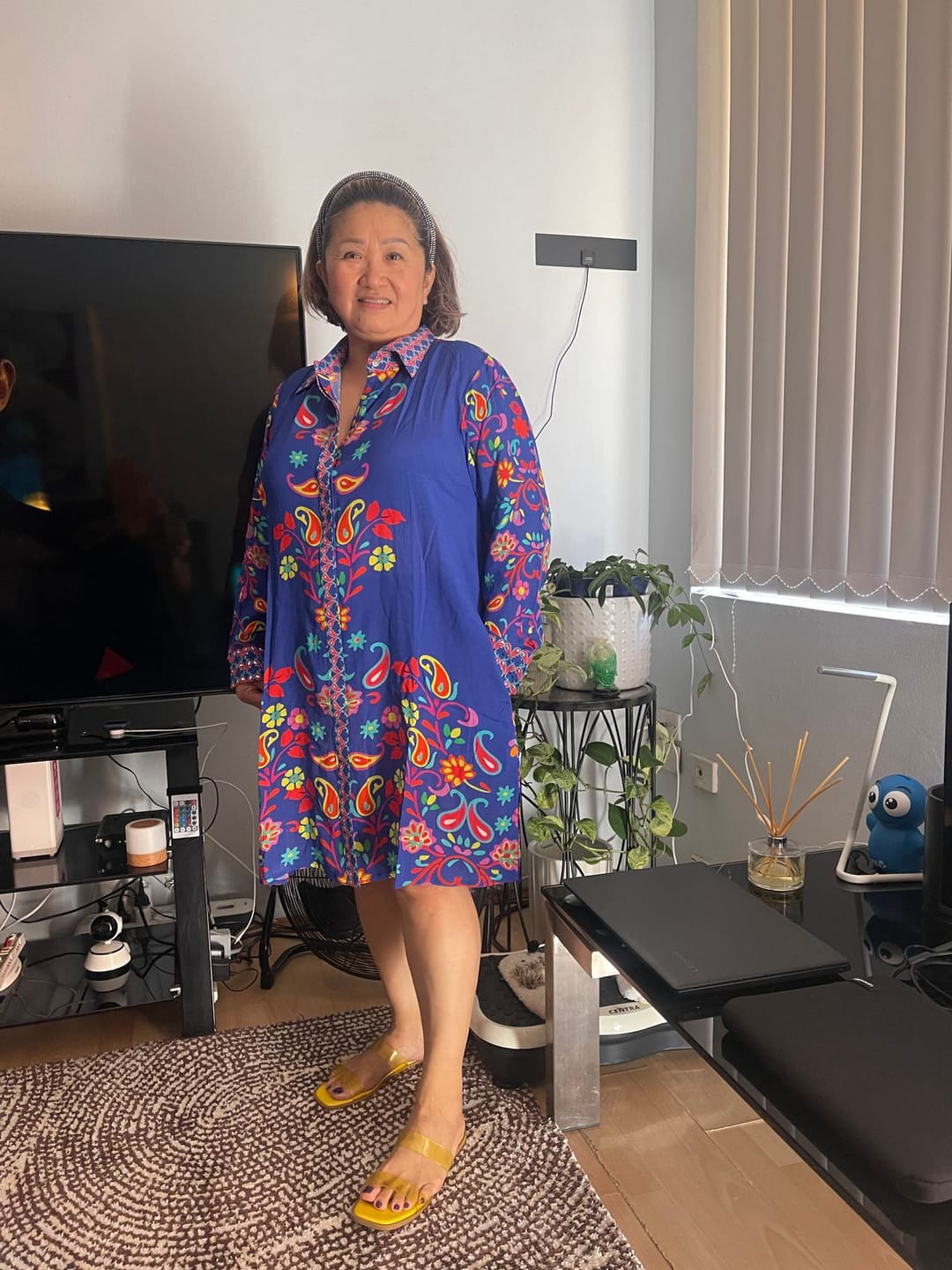 Customer photo review of THE AVENIR  - SHIRT DRESS