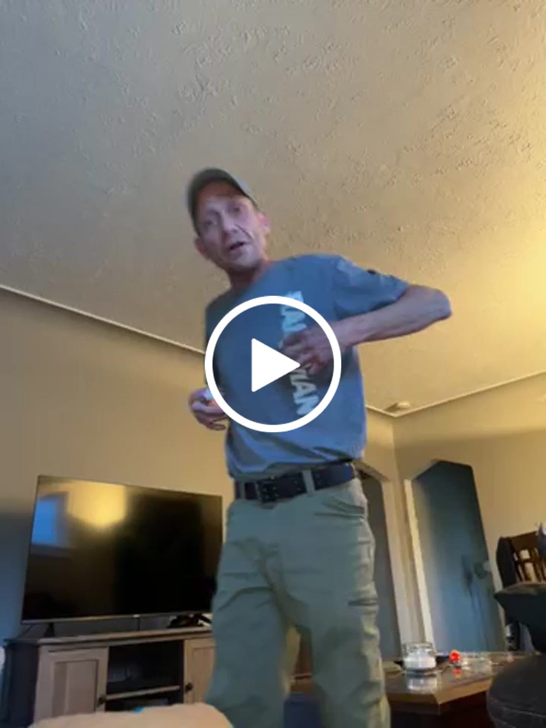 Customer video review of Brown Double Hole Full Grain Leather Belt