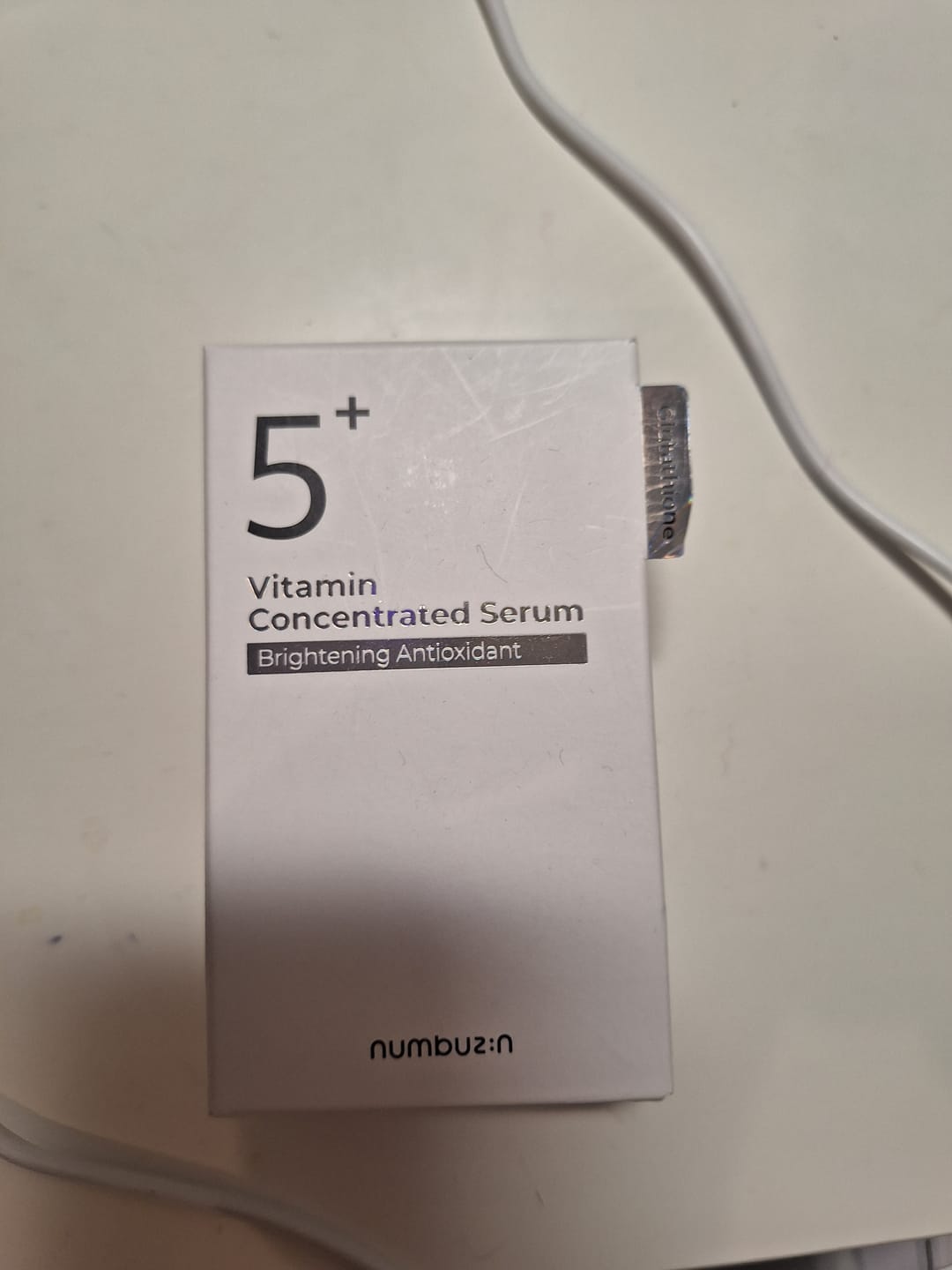 Customer photo review of Koncentrēts vitamīniem bagāts serums Numbuzin No.5 Vitamin Concentrated Serum