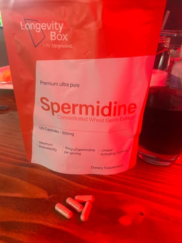 Customer photo review of Pure Spermidine Supplement