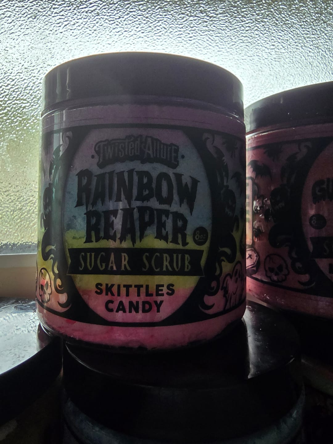 Customer photo review of Rainbow Reaper Sugar Scrub