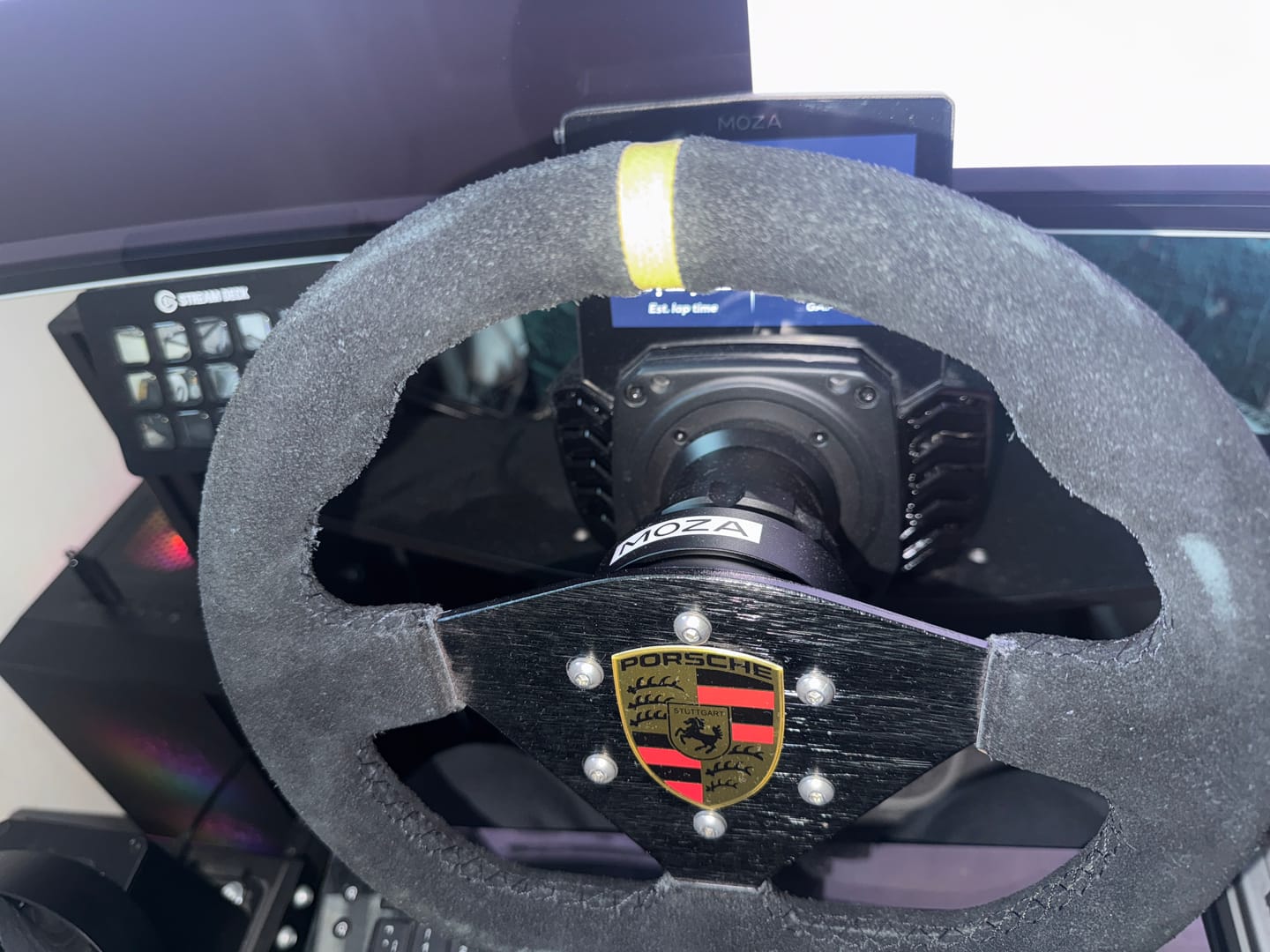 Customer photo review of MOZA RACING Quick Release