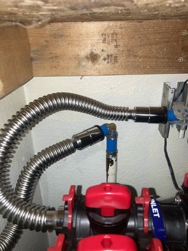 Customer photo review of Quick Connect Hose for SoftPro Elite Water Softeners