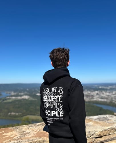 Customer photo review of Disciple Hoodie