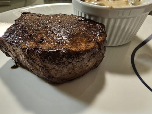 Customer photo review of Halal Filet Mignon