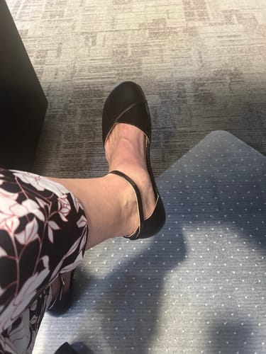 Customer photo review of Shapen - POPPY III - Black (Vegan) - Womens