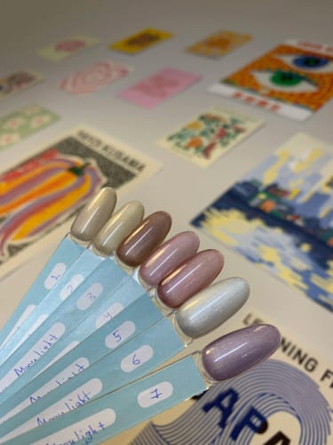 Customer photo review of Magnetic Cat Eye Gel Nail Polish/6Pcs 🔥Total Savings Pack🔥