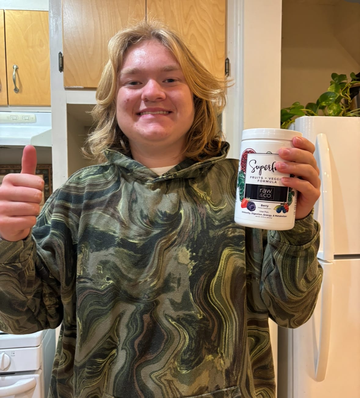 Customer photo review of Performance Superfoods.