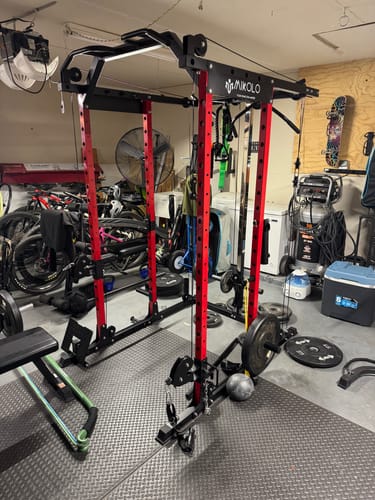 Customer photo review of K6-1.0 All-in-One Power Rack Functional Trainer