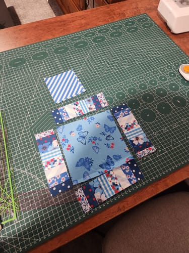 Customer photo review of Mrs Quilty Subscription Box