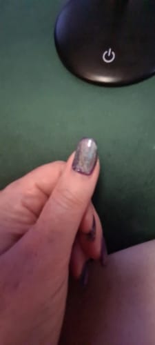 Customer photo review of Magnetic Cat Eye Gel Nail Polish/6Pcs 🔥Total Savings Pack🔥
