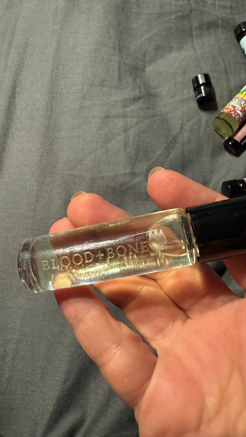Customer photo review of Blood and Bone, with Old Gods of Appalachia