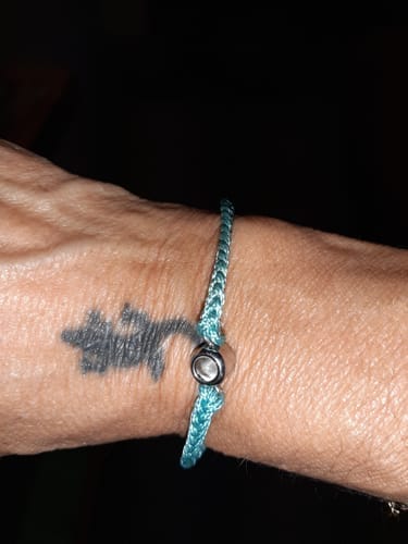 Customer photo review of Bracciale con foto personalizzato