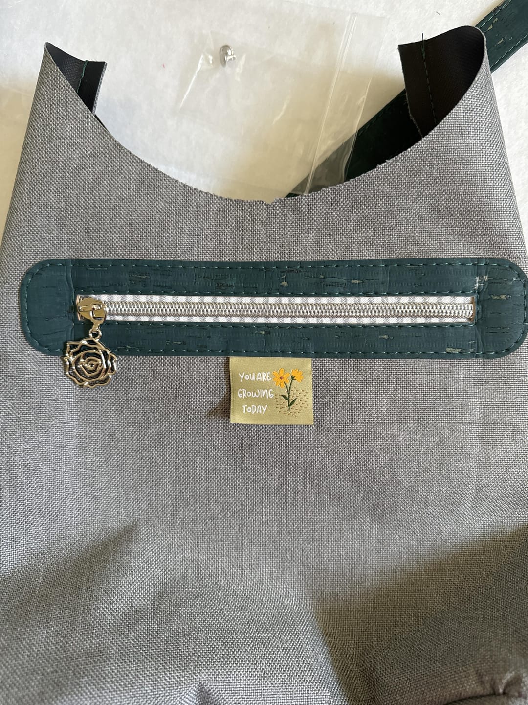 Customer photo review of London Fog - #5 Silver Nylon Coil Zipper Tape
