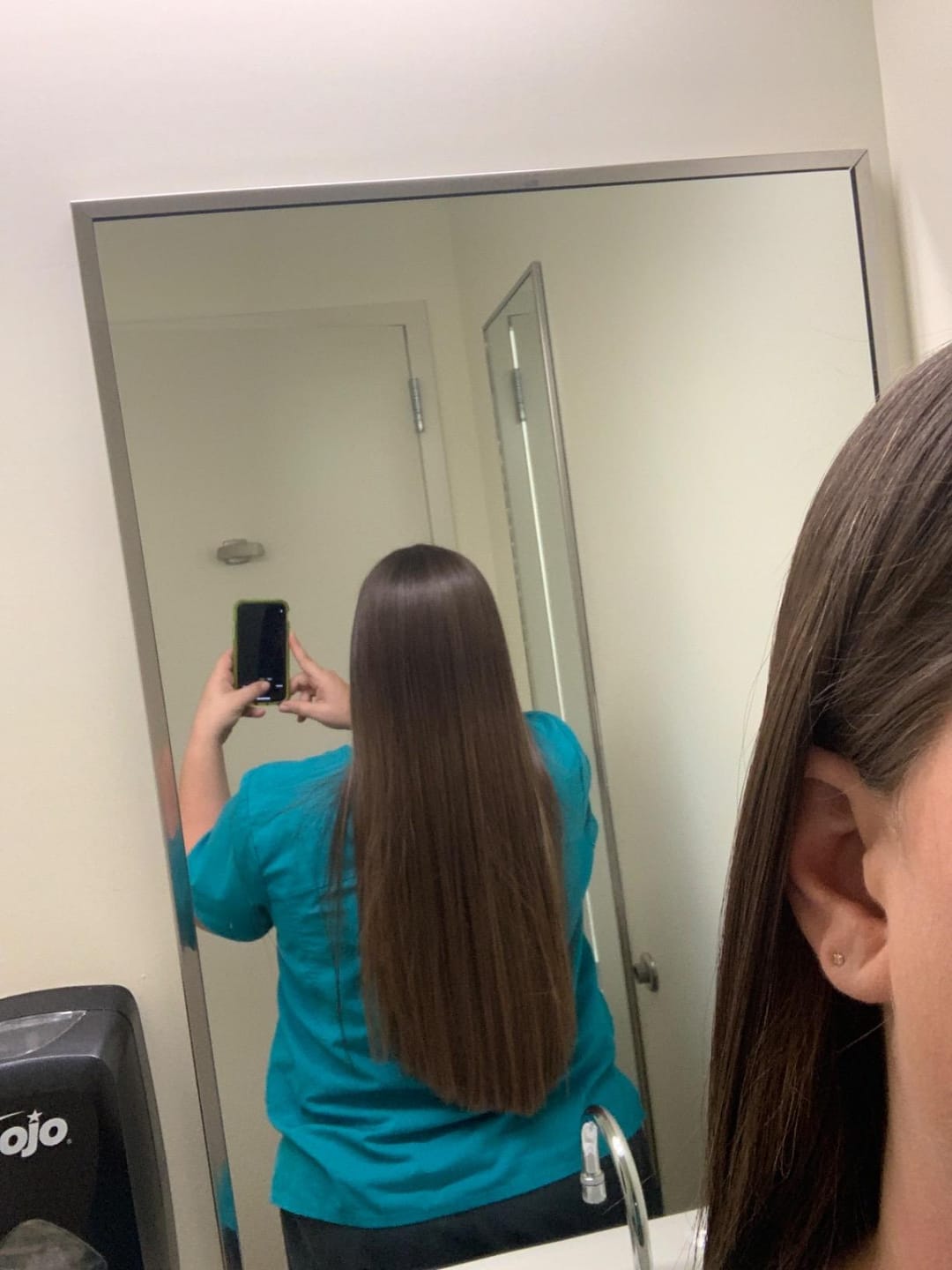 Customer photo review of KERAGEN - Brazilian Keratin Smoothing Treatment, Forte Treatment Frizz Control & Shine for Fine to Coarse Hair, Long-Lasting Results