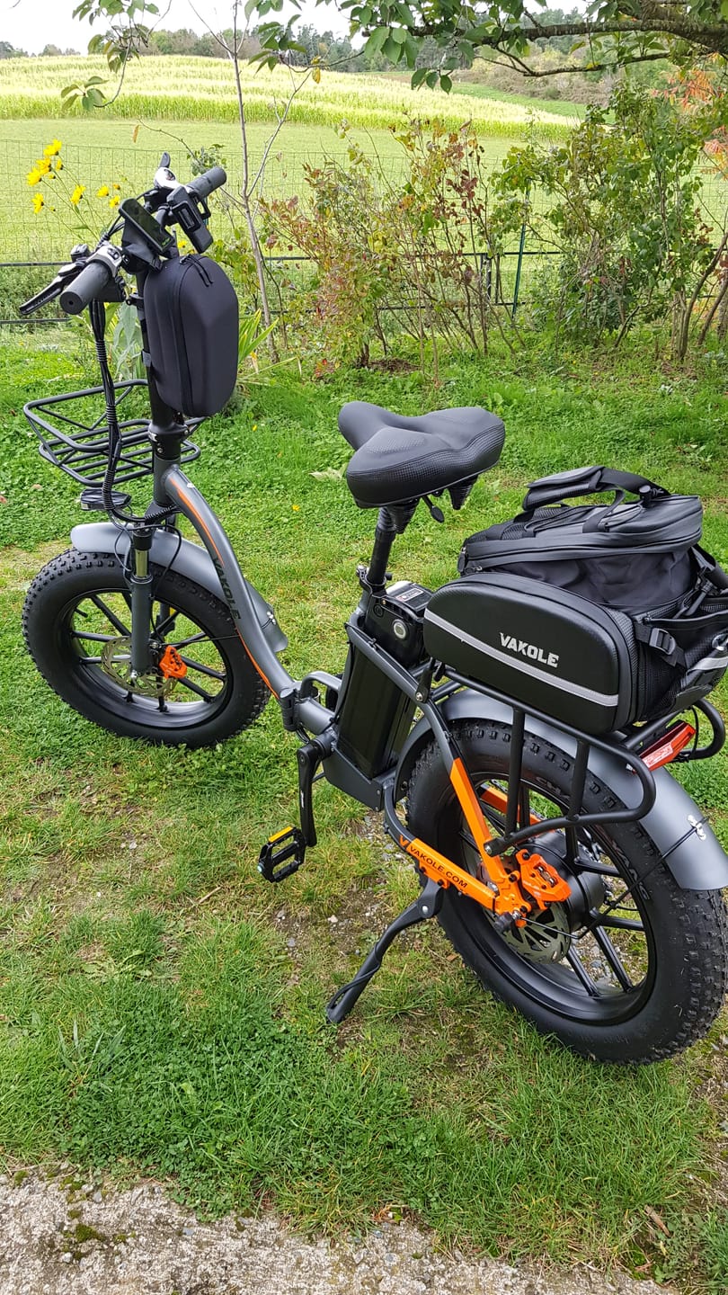 Customer photo review of Bike Accessories Combo