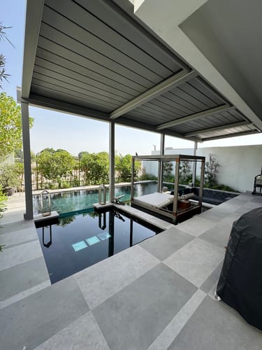 Customer photo review of Alu Indoor/Outdoor Hand Lamp 42cm - KH8510N117ALU