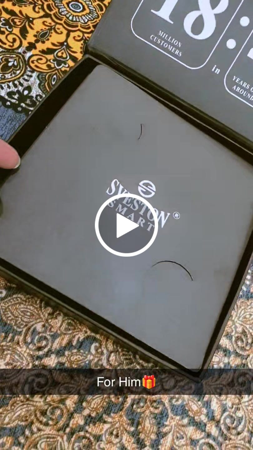 Customer video review of Torque Chain Smartwatch