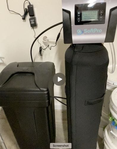 Customer photo review of Quick Connect Hose for SoftPro Elite Water Softeners