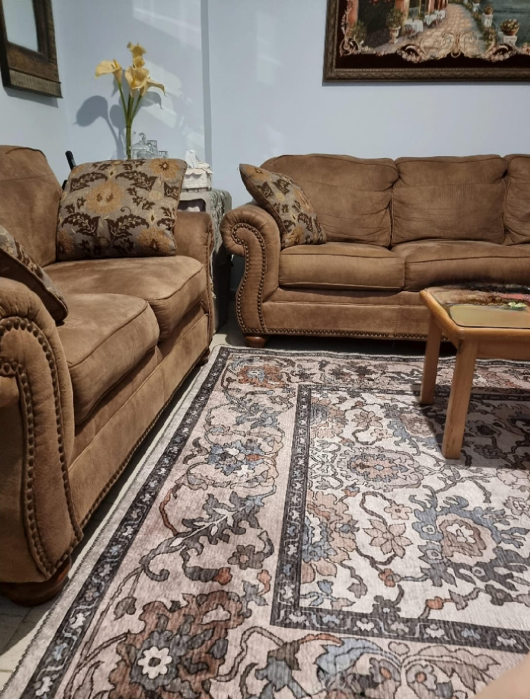 Customer photo review of LATTISH Classic Version Chenille Rug