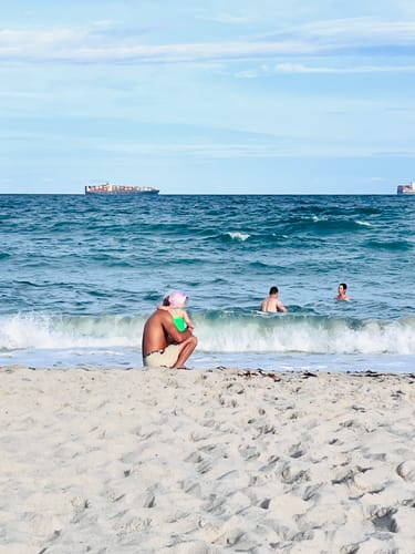 Customer photo review of Crochet Boho Romper