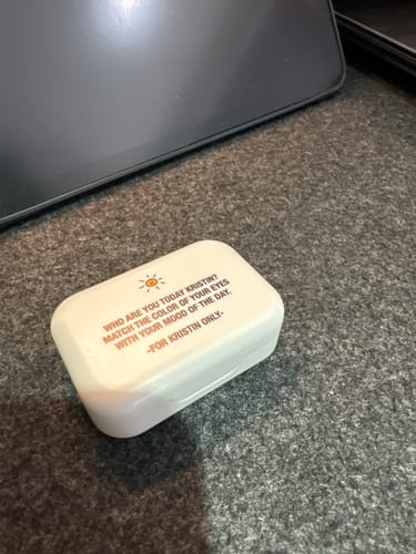 Customer photo review of Keep in Contact – 隱形眼鏡收納盒組