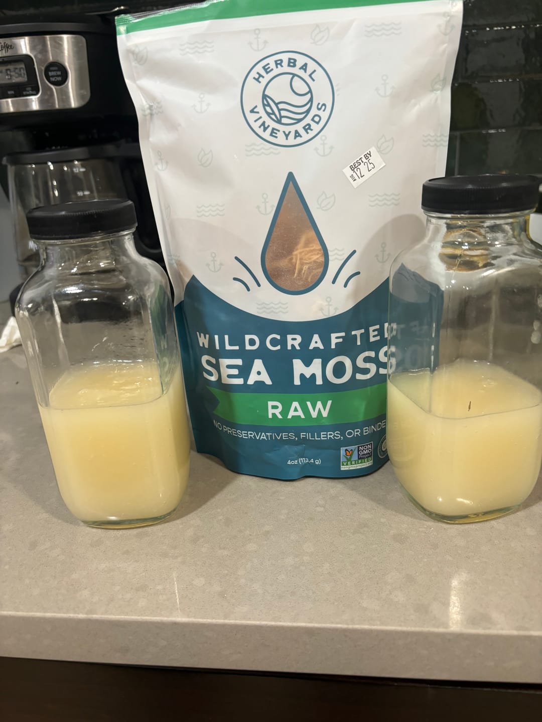 Customer photo review of PREMIUM RAW SEA MOSS