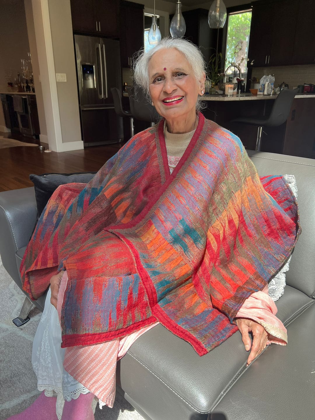 Customer photo review of Classic Cape~Morocco Red