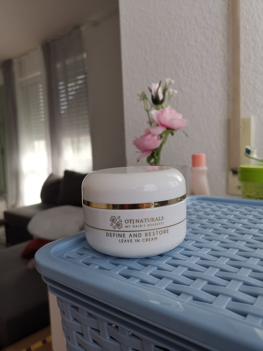 Customer photo review of Define and Restore Leave-In Creme