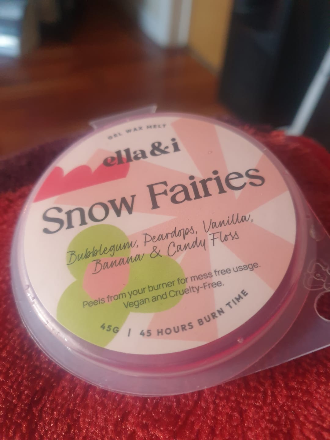 Customer photo review of Snow Fairies Gel Melt