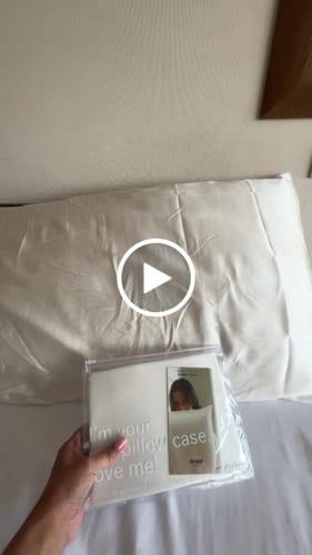 Customer video review of Duo Fundas Varios Colores 100% seda King