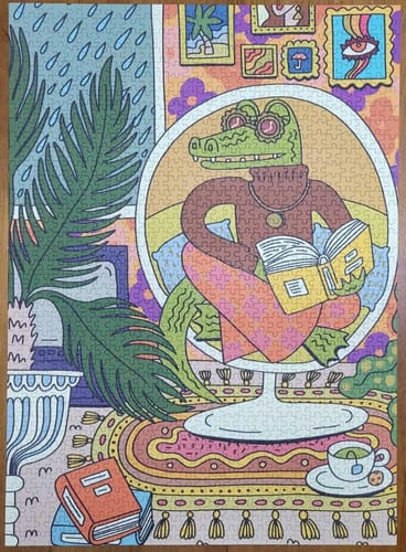 Customer photo review of Rainy Day | 1000 Piece Puzzle