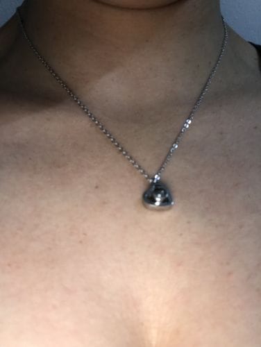 Customer photo review of Colar Personalizado com Foto