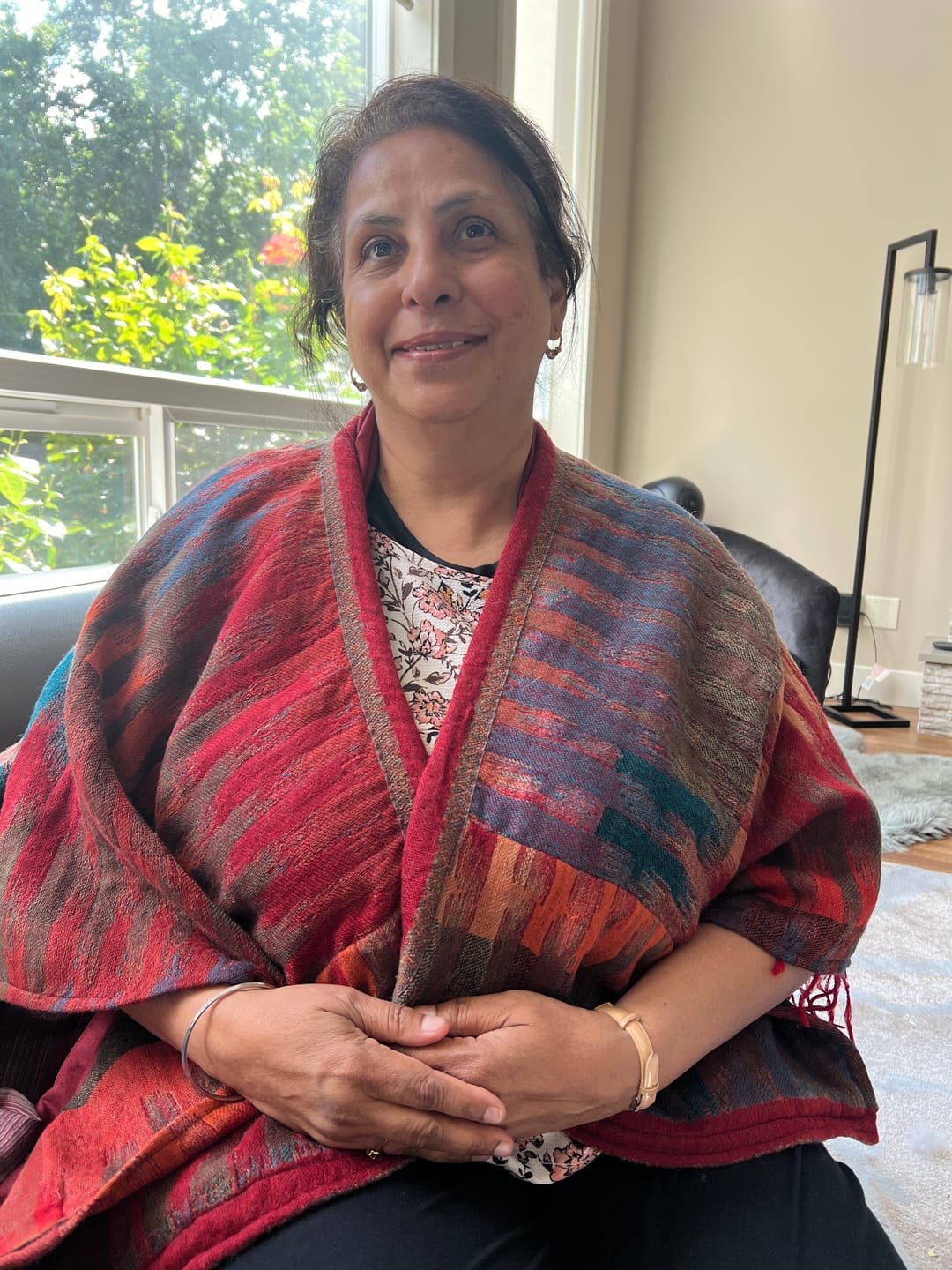 Customer photo review of Classic Cape~Morocco Red