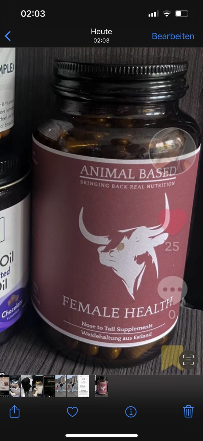 Customer photo review of Organ-Komplex mit Eierstöcke, Austern & Kolostrum für Frauen