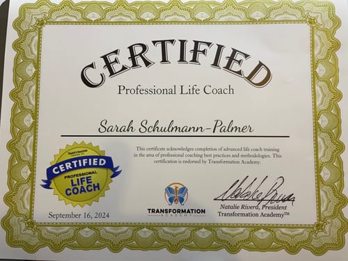 Customer photo review of Print Certificate Order ($5 Each + $15 Shipping)