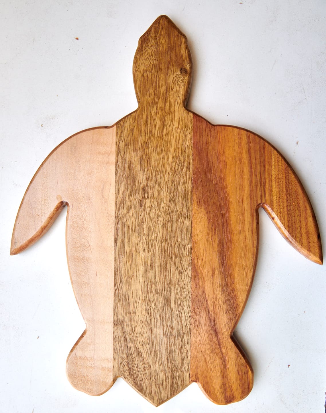 Customer photo review of 15x12" Sea Turtle Shaped Serving Board Acrylic Router Template