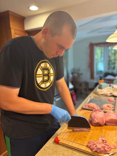 Customer photo review of The Nikos Knife™