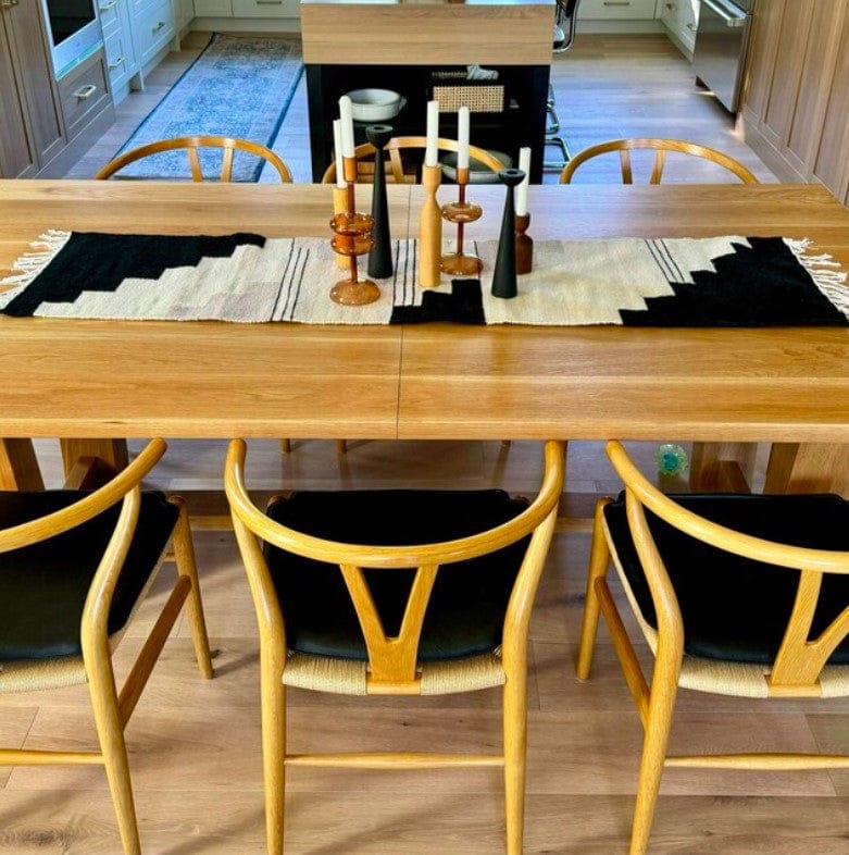 Customer photo review of Terra Table Runner | Natural Wool